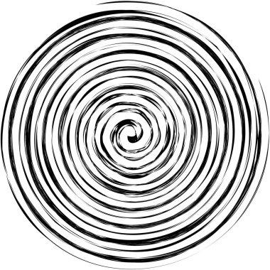 Huysuz dokular, girdaplar, girdaplar. Helix, volute, salyangoz şekli