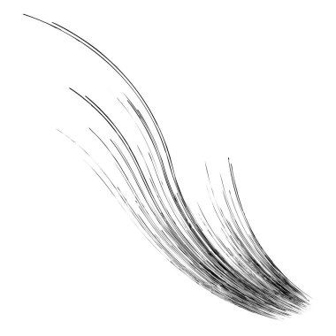 Organik ot, kıvrımlı çimenler, dalgalı çizgiler.