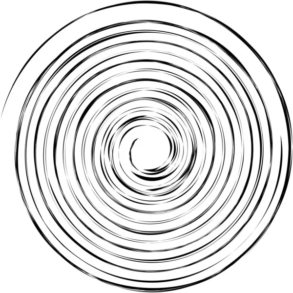 Espiral Texturizado Redemoinhos Rodopios Hélice Voluta Forma Caracol — Vetor de Stock