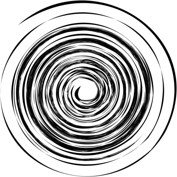 Espiral Texturizado Redemoinhos Rodopios Hélice Voluta Forma Caracol — Vetor de Stock