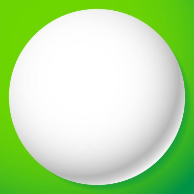 Boş, boş daire, küre ve küre düğmesi, rozet ve pin şekli tasarım elementi  