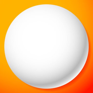 Boş, boş daire, küre ve küre düğmesi, rozet ve pin şekli tasarım elementi  