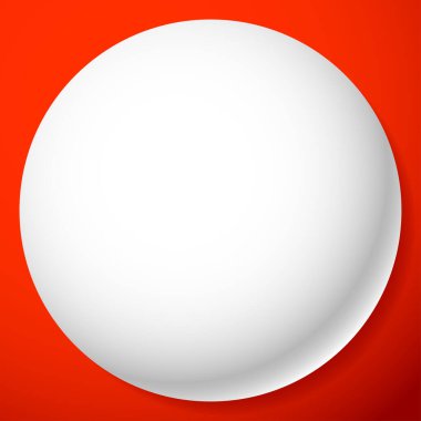 Boş, boş daire, küre ve küre düğmesi, rozet ve pin şekli tasarım elementi  