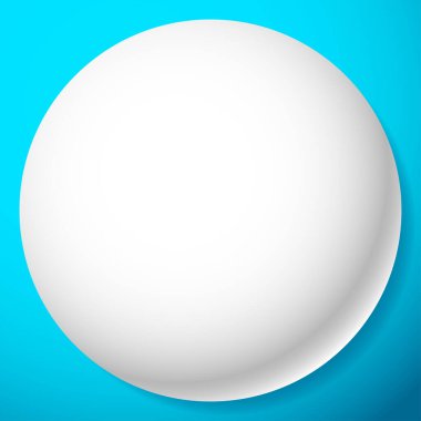 Boş, boş daire, küre ve küre düğmesi, rozet ve pin şekli tasarım elementi  