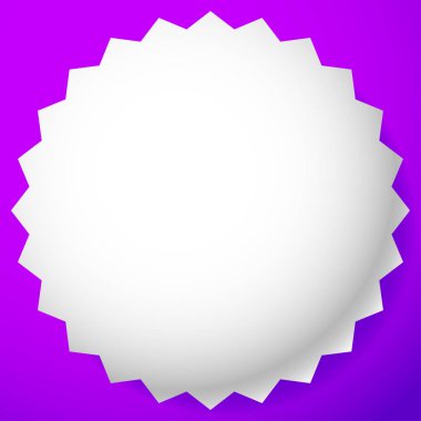 Boş, boş yıldız patlaması, güneş patlaması, fiyat flaş düğmesi, rozet ve pin şekli tasarım elementi