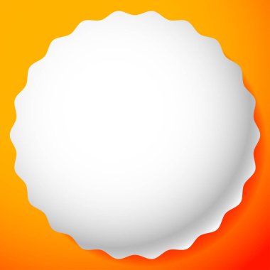 Boş, boş yıldız patlaması, güneş patlaması, fiyat flaş düğmesi, rozet ve pin şekli tasarım elementi