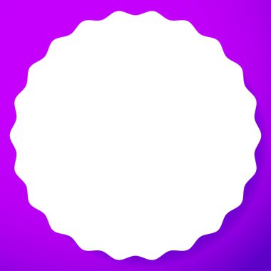 Boş, boş yıldız patlaması, güneş patlaması, fiyat flaş düğmesi, rozet ve pin şekli tasarım elementi