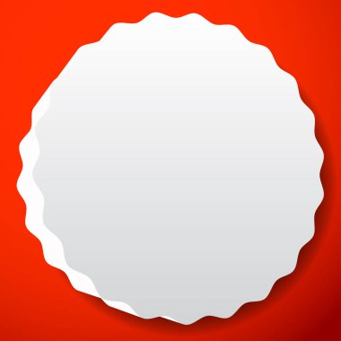 Boş, boş yıldız patlaması, güneş patlaması, fiyat flaş düğmesi, rozet ve pin şekli tasarım elementi