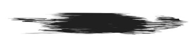 İğrenç, grunge, ve ince çizgi ayırıcı, boya fırçası, fırça darbesi vektörü. Mürekkep, sıvı ve sıvı yatay sıçrama efekti