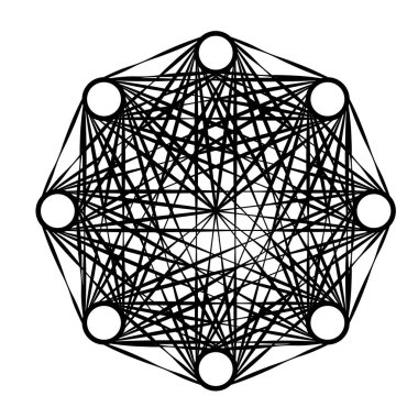 Soyut motif, mandala şekil tasarım elementleri
