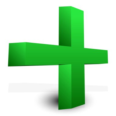 Artı, çapraz işaret. Matematik, matematik kavramları. Sembol, simge ve logo şekli ekle. Cebir, okul ve genişleme, vektör illüstrasyonunu genişletir