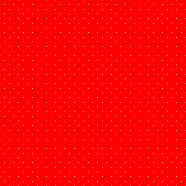 Pop Art Bande Dessinée Jaune Rouge Pointillés Cercles Motif Géométrique — Image vectorielle