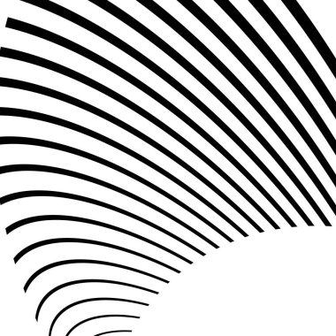 Soyut dalgalı, dalgalı, dalgalı çizgi vektör elementi