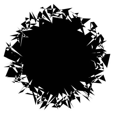 Kenarlı, geometrik rastgele amorf, biçimsiz şekil, element vektörü