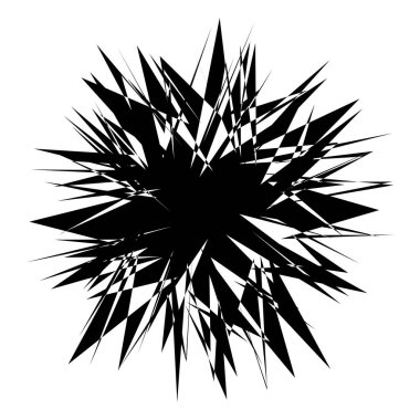 Kenarlı, geometrik rastgele amorf, biçimsiz şekil, element vektörü