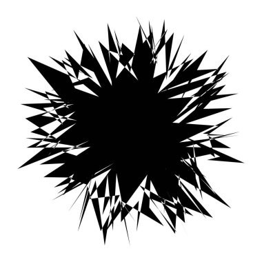 Kenarlı, geometrik rastgele amorf, biçimsiz şekil, element vektörü