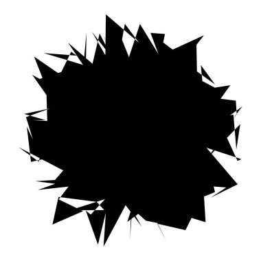 Kenarlı, geometrik rastgele amorf, biçimsiz şekil, element vektörü