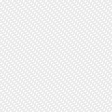 Dalgalı, dalgalı, çapraz, zig-zag Çizgileri Kusursuz Desen, Arkaplan Vektörü Resimleri