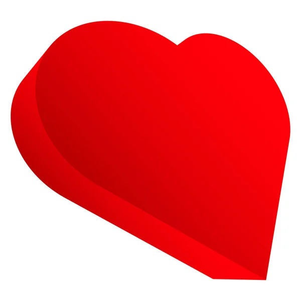 Forme Coeur Comme Affection Amour Icône Affection Logo — Image vectorielle