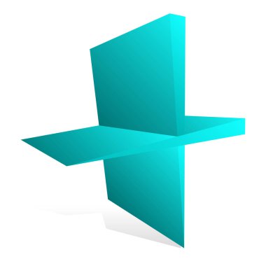 Artı, çapraz işaret. Matematik, matematik kavramları. Sembol, simge ve logo şekli ekle. Cebir, okul ve genişleme, vektör illüstrasyonunu genişletir