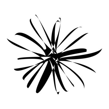 Rastgele amorf, biçimsiz şekil, element vektörü