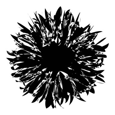 Rastgele amorf, biçimsiz şekil, element vektörü