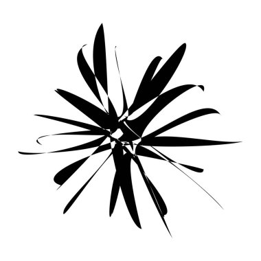 Rastgele amorf, biçimsiz şekil, element vektörü