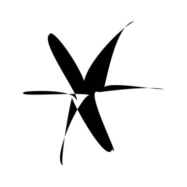 Rastgele amorf, biçimsiz şekil, element vektörü