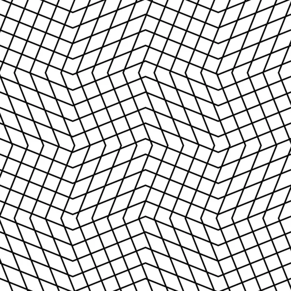 Karışık Bağlantı Bağlantı Birleştirilmiş Çizgiler Vektörü Geometrik Arkaplan Deseni Doku — Stok Vektör