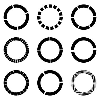 Kesik çizgiler sarmal, girdaplar ve girdaplar. Eş merkezli ve dairesel volt, sarmal vektör elementi