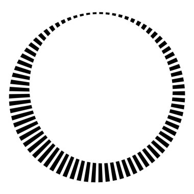 Kesik çizgiler sarmal, girdaplar ve girdaplar. Eş merkezli ve dairesel volt, sarmal vektör elementi