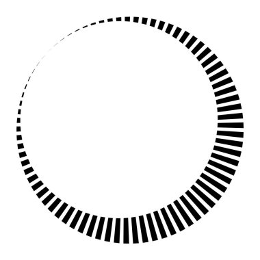 Kesik çizgiler sarmal, girdaplar ve girdaplar. Eş merkezli ve dairesel volt, sarmal vektör elementi