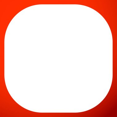 Boş, boş yuvarlak kare düğme, rozet ve pin şekli tasarım elementi