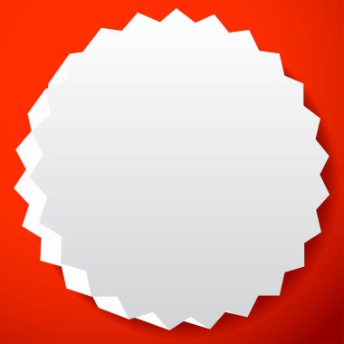 Boş, boş yıldız patlaması, güneş patlaması, fiyat flaş düğmesi, rozet ve pin şekli tasarım elementi