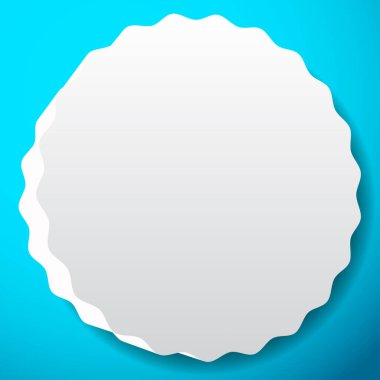 Boş, boş yıldız patlaması, güneş patlaması, fiyat flaş düğmesi, rozet ve pin şekli tasarım elementi