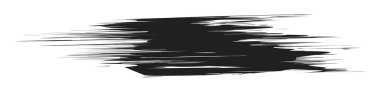 İğrenç, grunge, ve ince çizgi ayırıcı, boya fırçası, fırça darbesi vektörü. Mürekkep, sıvı ve sıvı yatay sıçrama efekti