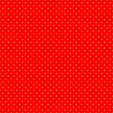 Pop sanat, çizgi roman sarı ve kırmızı noktalı, kusursuz bir şekilde tekrarlanabilir geometrik desen çiziyor. Noktacılık, noktalama ve noktalama, noktalama retro sanat illüstrasyonu