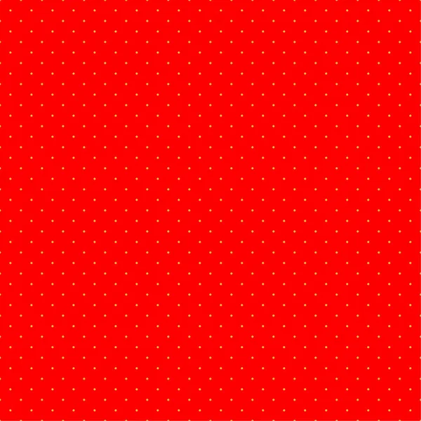 Pop Art Komiczne Żółto Czerwone Kropki Kółka Płynnie Powtarzalny Wzór — Wektor stockowy