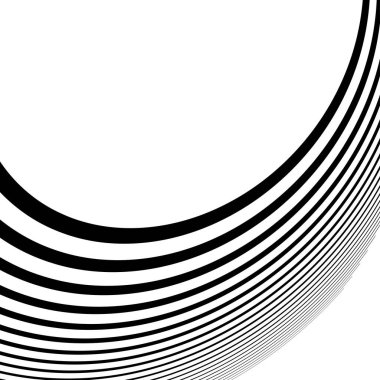 Soyut dalgalı, dalgalı, dalgalı çizgi vektör elementi