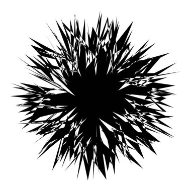 Kenarlı, geometrik rastgele amorf, biçimsiz şekil, element vektörü