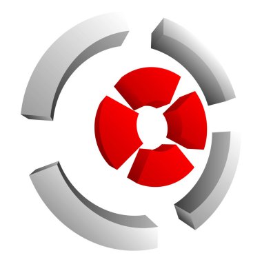 Çapraz saç, reticle, hedef simge, sembol ve logo. Doğruluk, hassasiyet, odaklanma konsepti çizimi