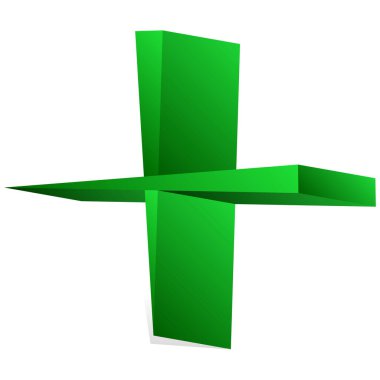 Artı, çapraz işaret. Matematik, matematik kavramları. Sembol, simge ve logo şekli ekle. Cebir, okul ve genişleme, vektör illüstrasyonunu genişletir