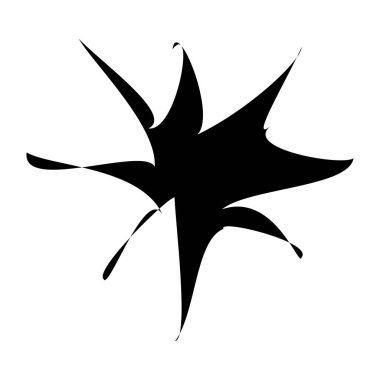 Rastgele amorf, biçimsiz şekil, element vektörü