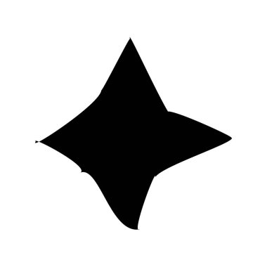 Rastgele amorf, biçimsiz şekil, element vektörü