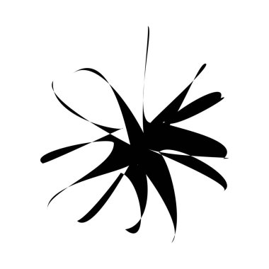 Rastgele amorf, biçimsiz şekil, element vektörü