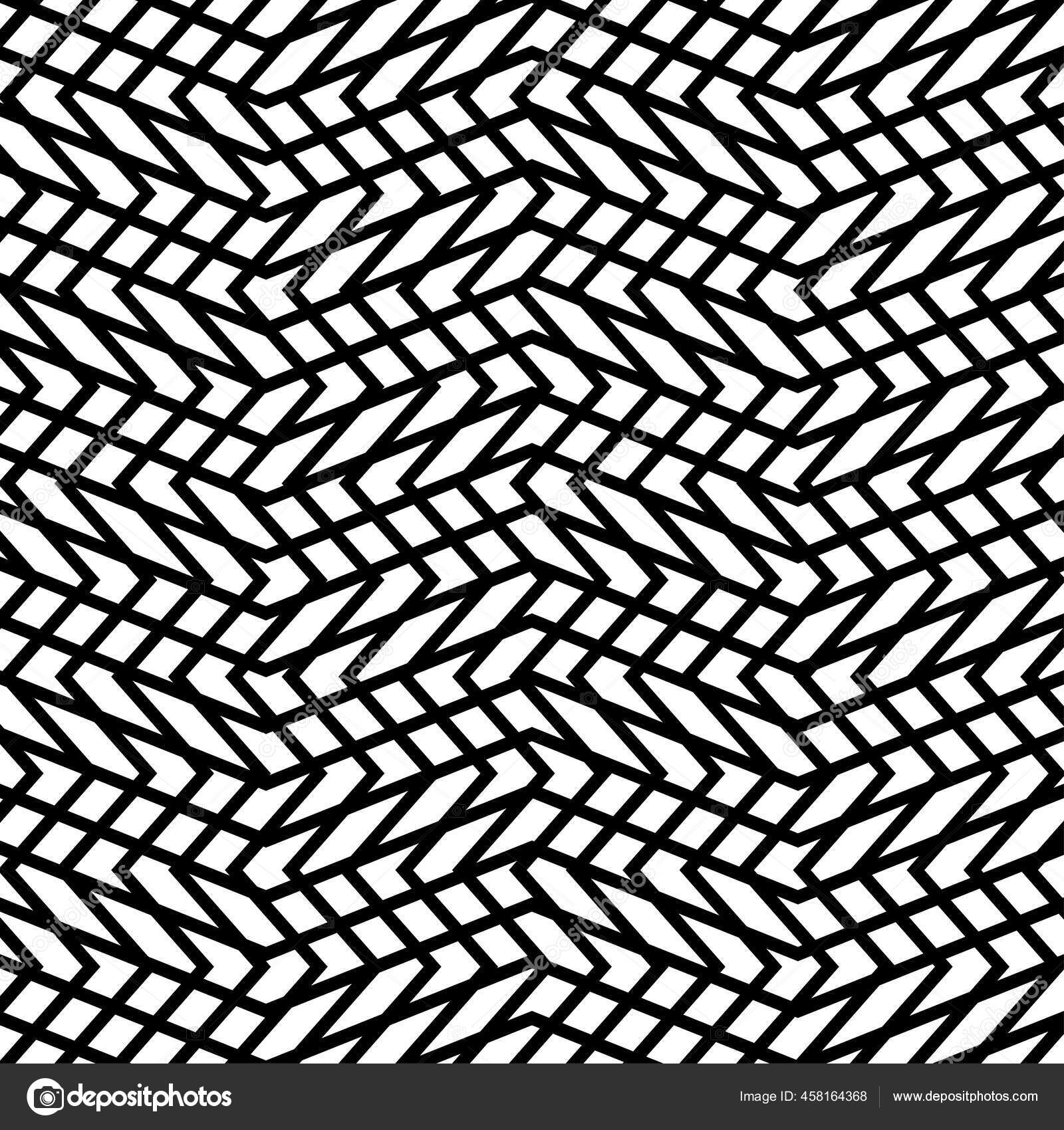 Tangled Interlace Intertwine Interlocked Lines Vector Geometric