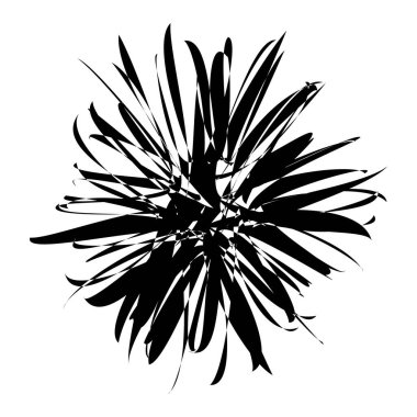 Rastgele amorf, biçimsiz şekil, element vektörü