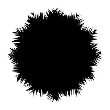 Rastgele amorf, biçimsiz şekil, element vektörü