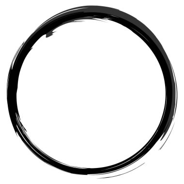 Huysuz daire damlası, lekeli vektör illüstrasyonu