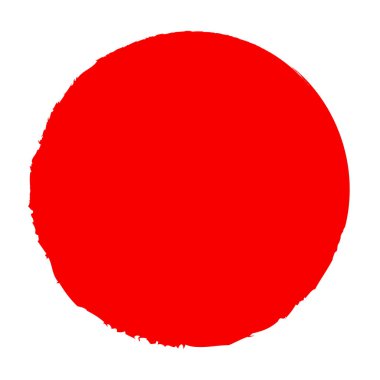 Huysuz daire damlası, lekeli vektör illüstrasyonu